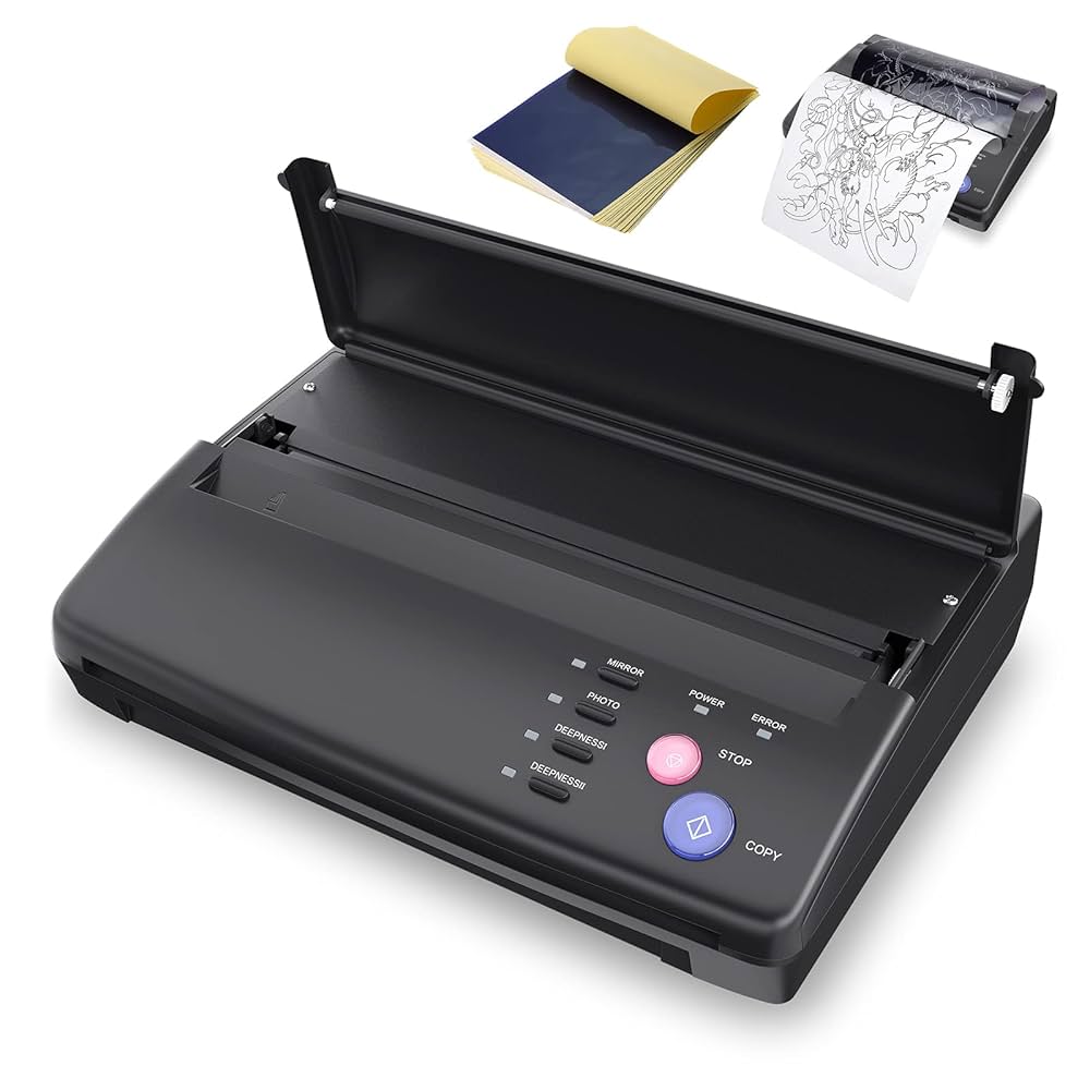 その他 Tattoo stencil printer Amazon.com: Meihengtong Tattoo Stencil Printer Bluetooth